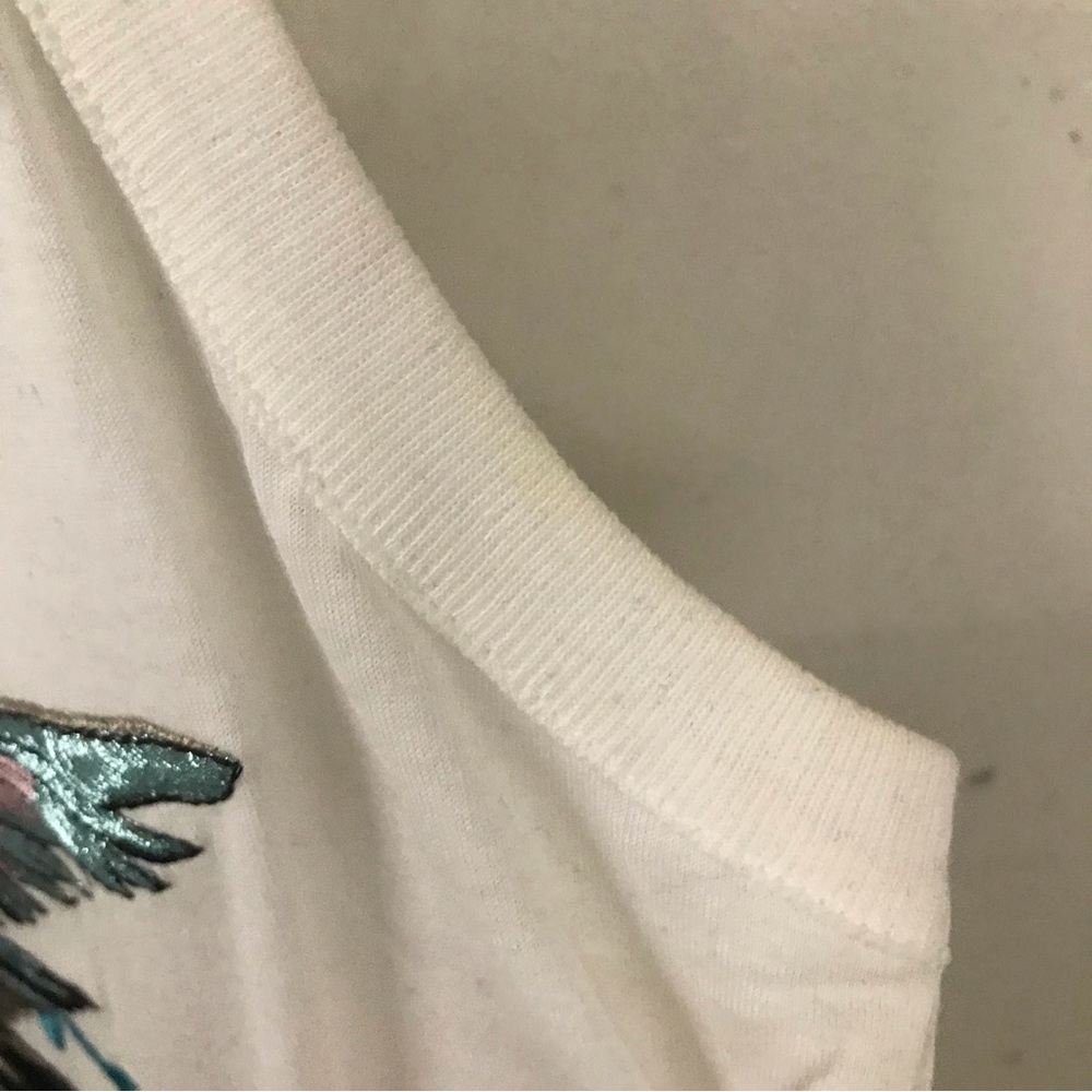 ALEXANDER MCQUEEN Hummingbird Embroidered Tank Top - Picture 6 of 7